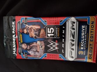 2022 Panini WWE Prizm Debut Edition Hanger Packs