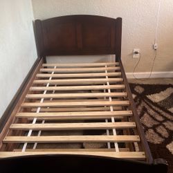 2 Twin Sized Beds With 1 Mattress Included