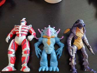 Vintage Monster Action Figures Lot of 3
