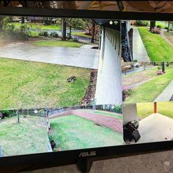 6 Camaras De Seguridad - 6 CCTV Security Cameras With Recorder ❗️INSTALLED❗️INSTALADAS 💯