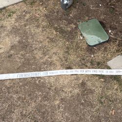 Firehose 300 White 1 1/2" x 50' Single Jacket Hose (Alum NH Couplings)