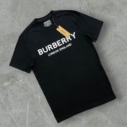 Burberry Tshirt Black And White 