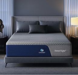 Sweetnight CoolNest 14 Inch California King Mattress, Cooling Memory Foam