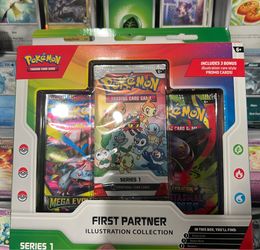 Pokémon First Partner Illustration Collection (Series 1) - First Partner Collection 2026