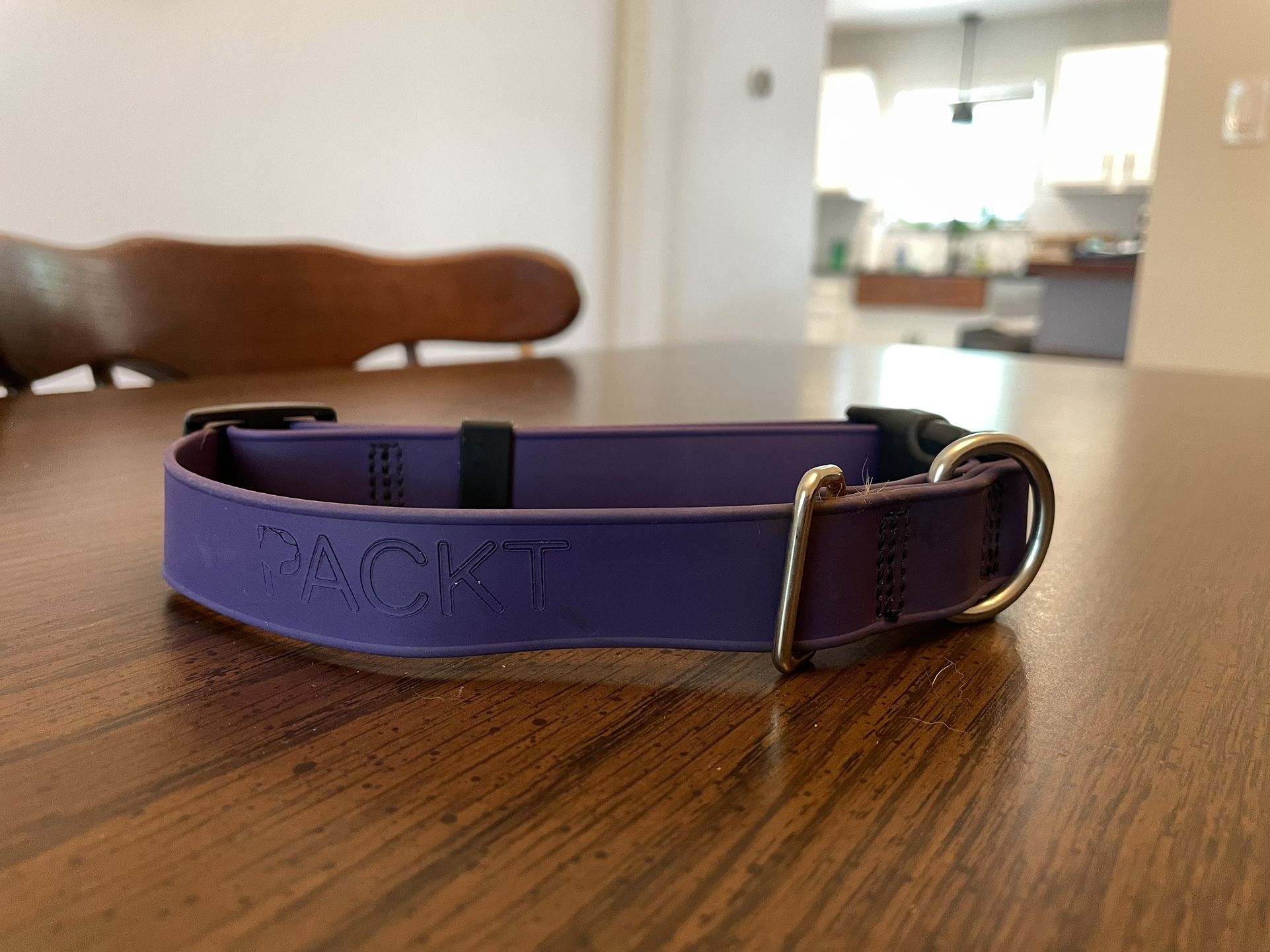 Packt Waterproof Purple Dog Collar