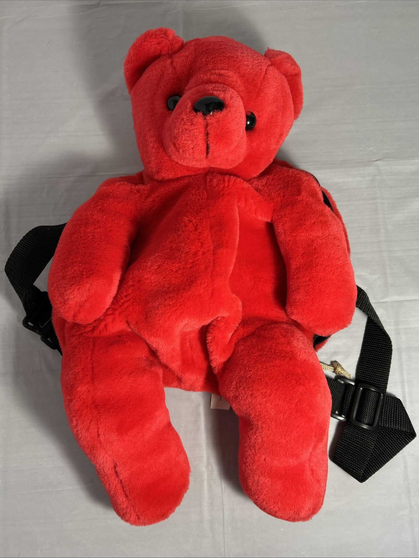 Vintage Red Bear Backpack