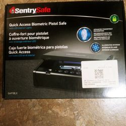 Sentrysafe Quick Access Biometric pistol Safe
