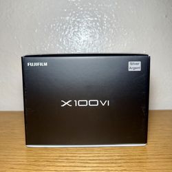 Fujifilm X100VI Digital Camera - Silver