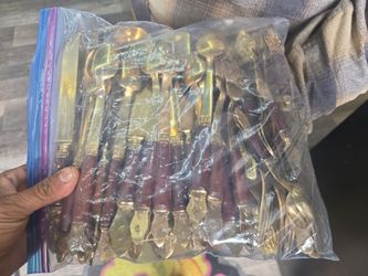 Antique silverware