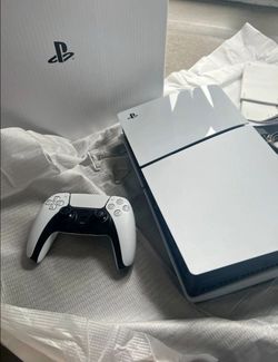 Sony PS5 PlayStation 5 Slim Disc Disk Edition + Controller + Cables