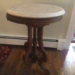 Victorian Marble Top Table 