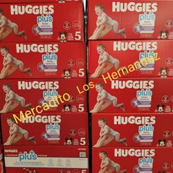 Huggies Size 5 Little Movers 156 Pañales Diapers❗️Nuevos Firm Price
