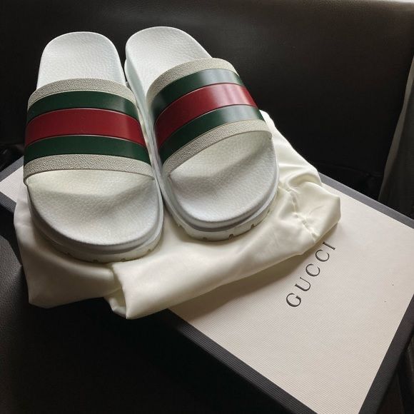 Gucci Slides White