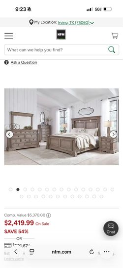 King Size Bedroom Set - Nebraska Furniture Mart