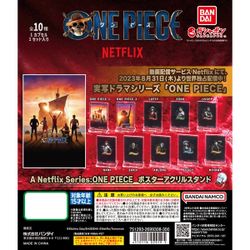 One piece Netflix Series Poster Acrylic Stand Set 10pcs 