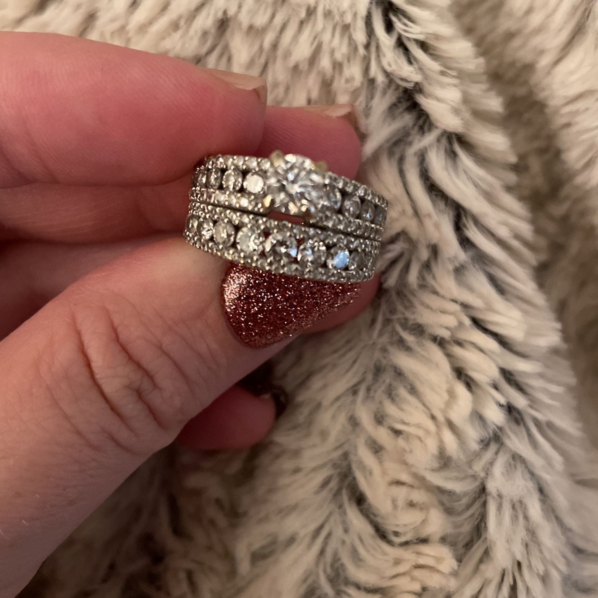 Engagement/Wedding Band Set