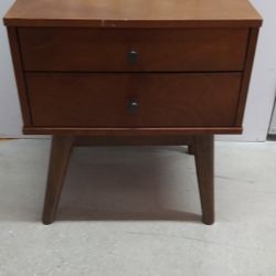 Vintage Style Wood Night Stand Side Table