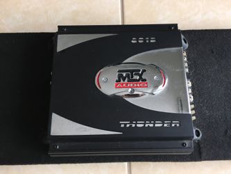 MTX Thunder 801 D Amplifier 1 Channel amplifier 800 watt SUB AMP