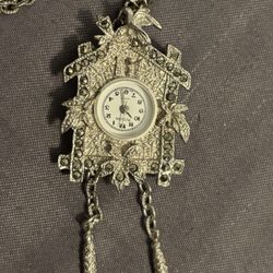 Cuckoo Clock Necklace 