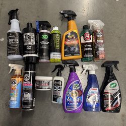 Set of Car Wheel Cleaners/Protectants