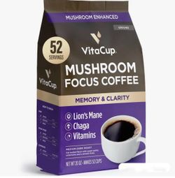 20 OZ VitaCup Focus Ground Coffee Medium Roast