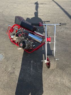 RED BAM FULLY BUILT MINIBIKE