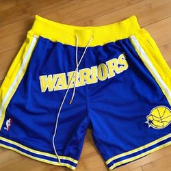 Warriors Basketball Shorts NBA 2024 Collection 