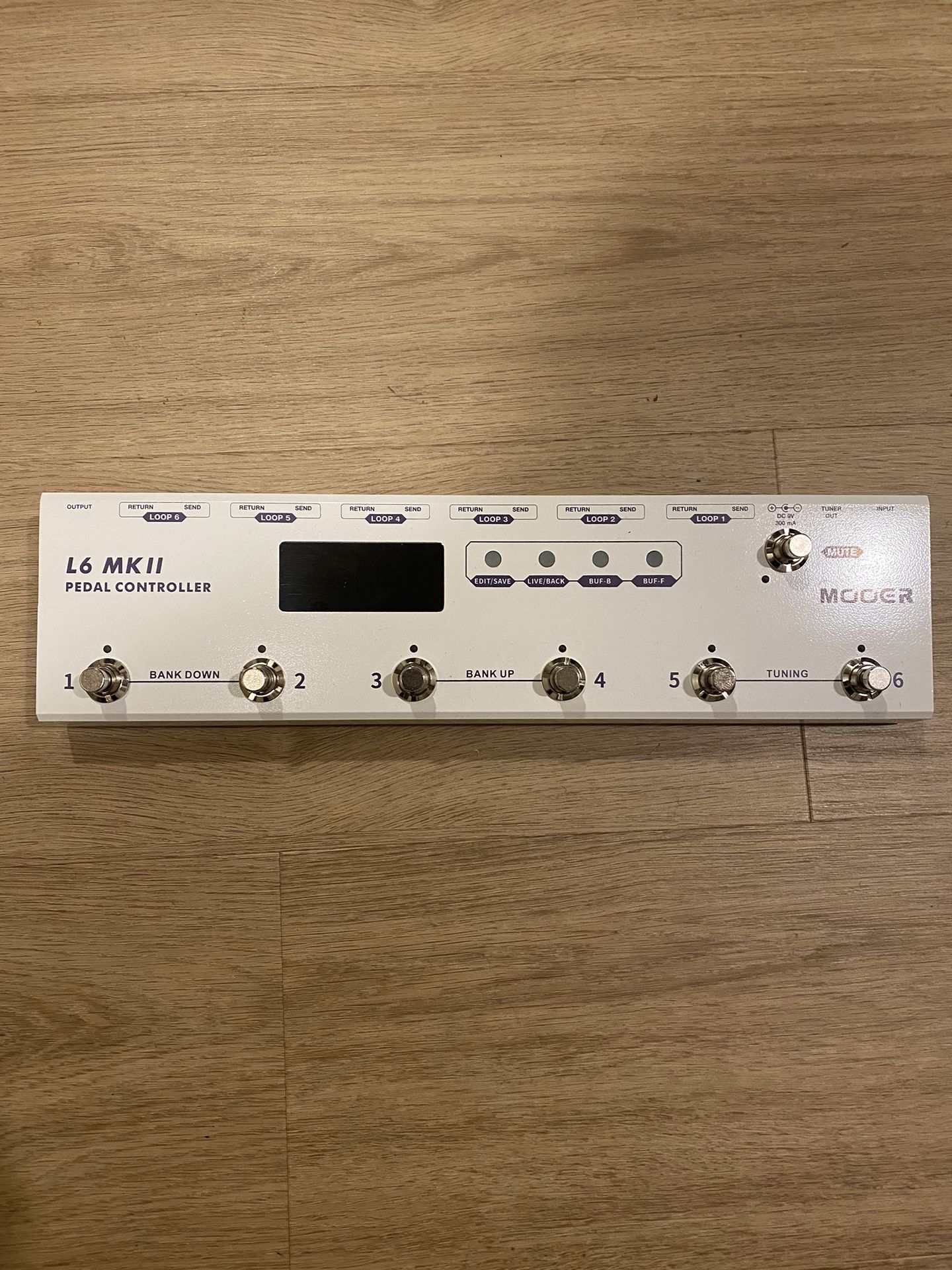Mooer L6 MkII Pedal Controller