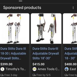 DURA-STILTS new in box