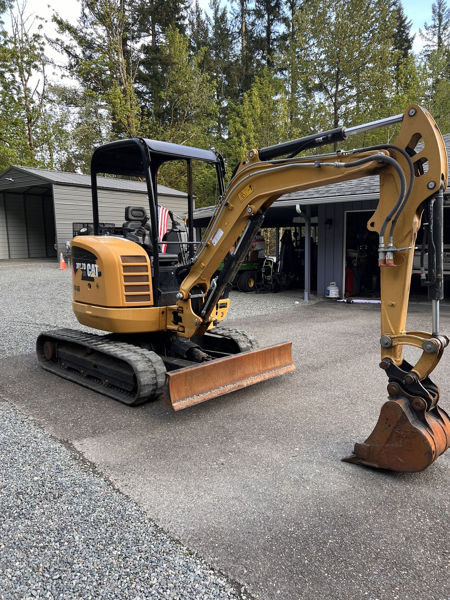 2018 Cat 302.7 Mini Excavator 