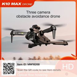 New k10 max drone 3 hd cameras
