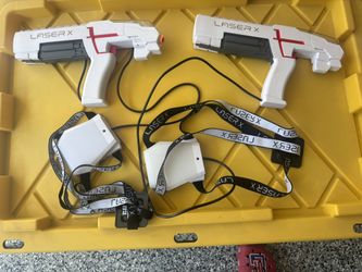 Laserx Guns Fun For 2 Players 