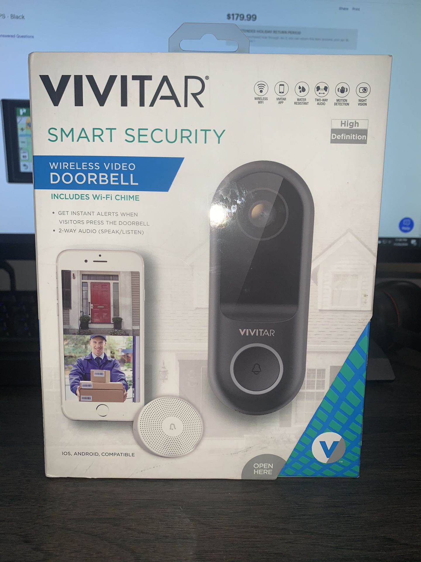Vivitar Security camera and door bell