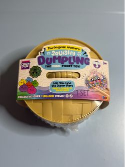 RMS Crazy Fun Rainbow Mystery Dumpling Glitter Viral TikTok Squishy Bun Sealed