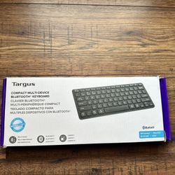 NEW! Targus- Compact Multi-Device Bluetooth Keyboard 