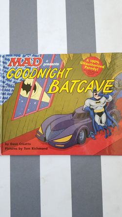 Goodnight Batcave book