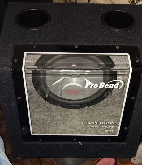 12in SUB AND BOX Good Condtion Asking $100