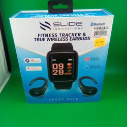 Fitness Tracker Watch ..Plus True Wireless Earbuds 