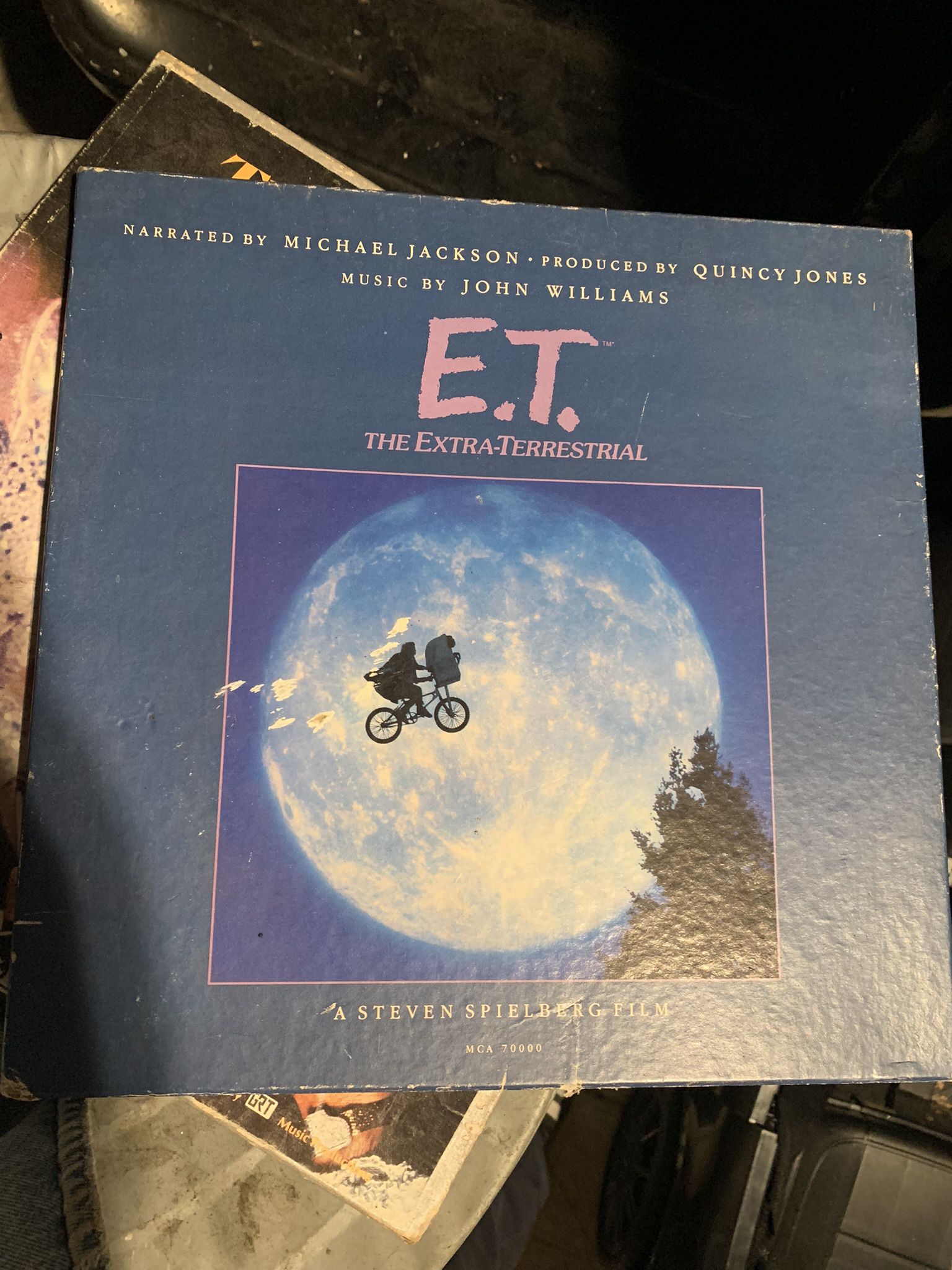 E.T The Extraterrestrial The Movie Michael Jackson Récord