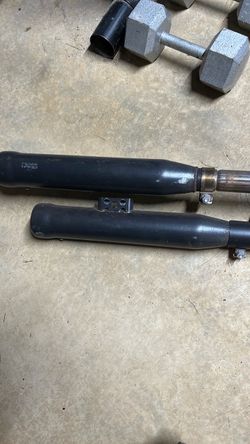 Harley exhaust cobra neighbor hater slip on
