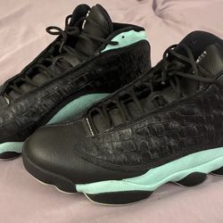 Jordan 13 Retro Black Island Green’s