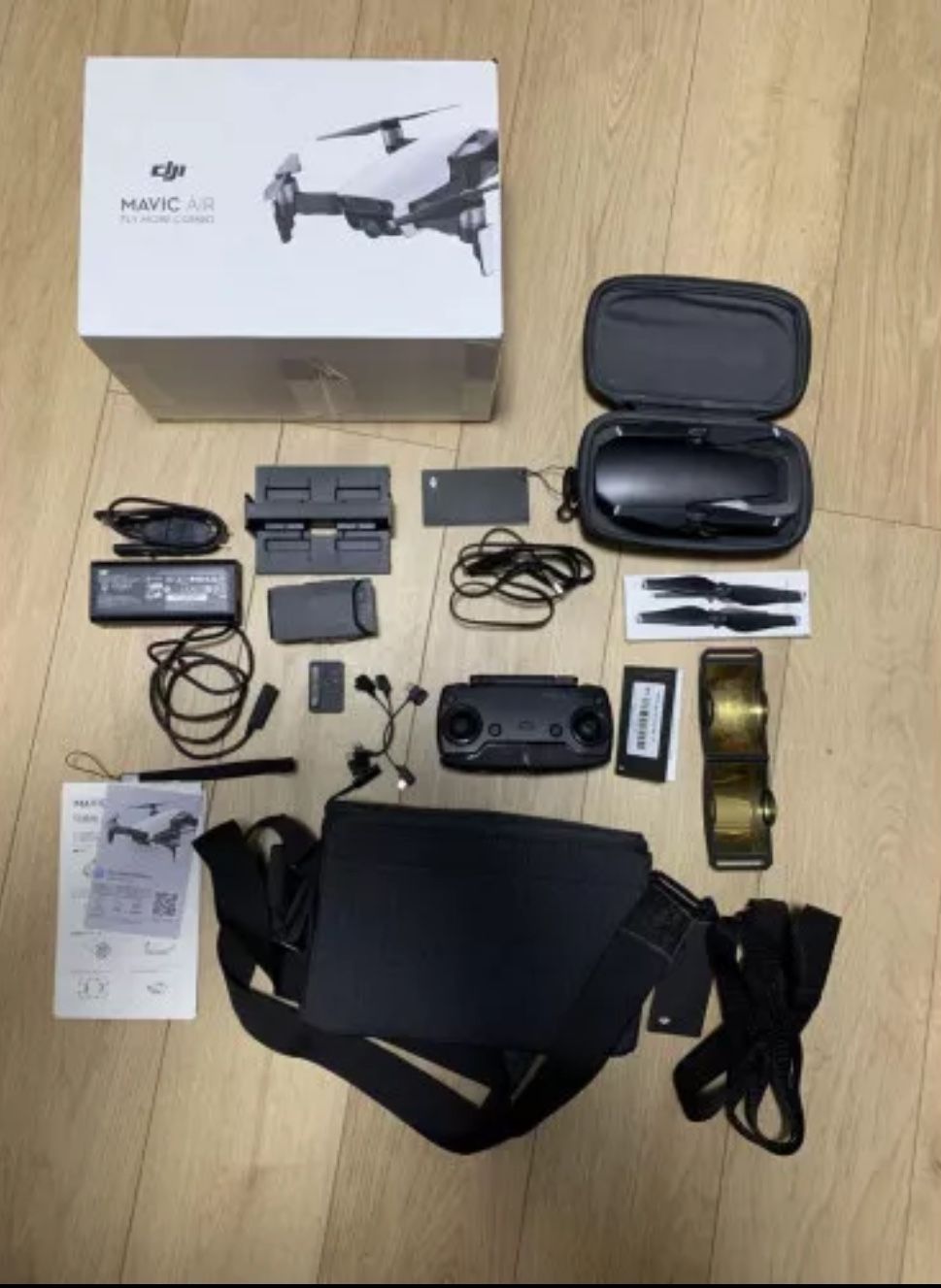 DJI Mavic Air Fly More Combo Black Drone 4K Camera