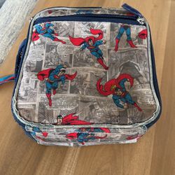 Pottery Barn Superman Lunch Box 