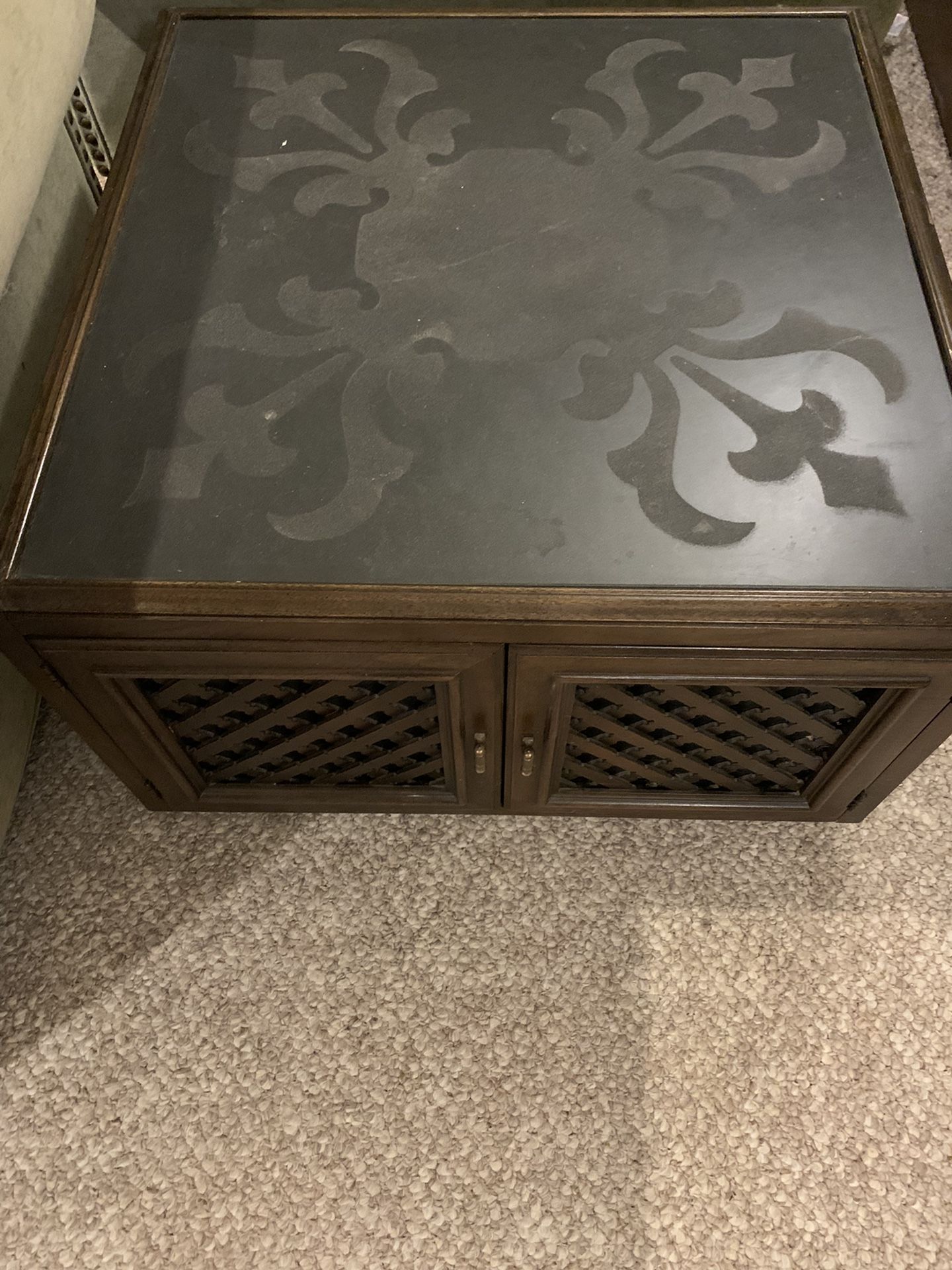 End Table With Storage