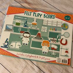 Felt Play Board - 15 Pc Set NEW - Imagination Lab 