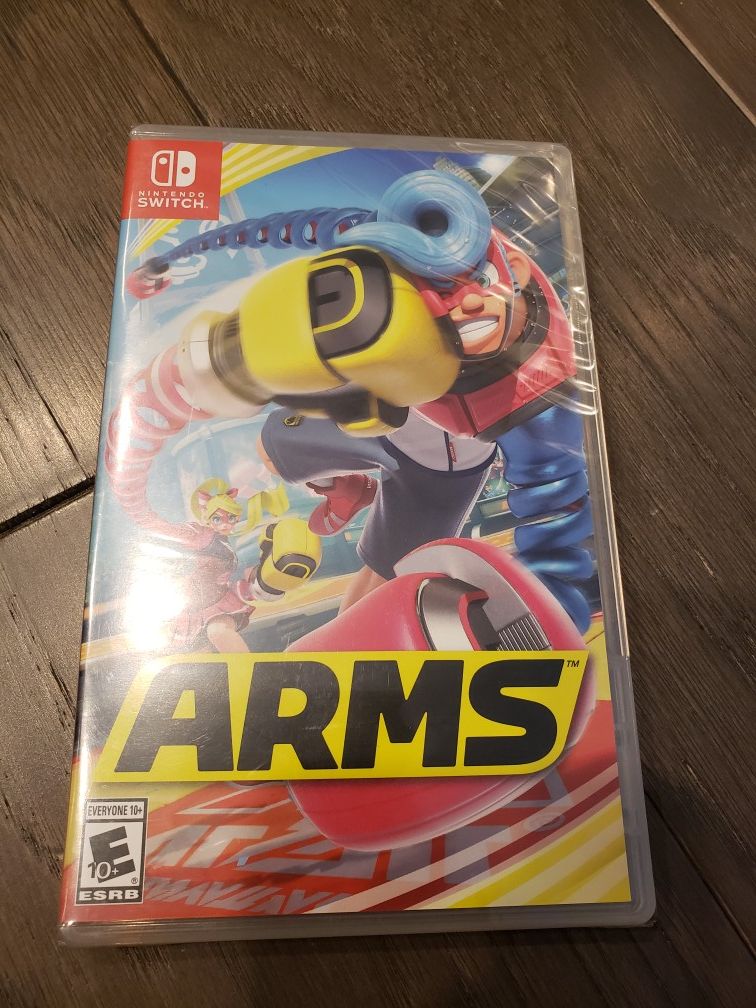 ARMS (Nintendo Switch, 2017) NEW/SEALED!