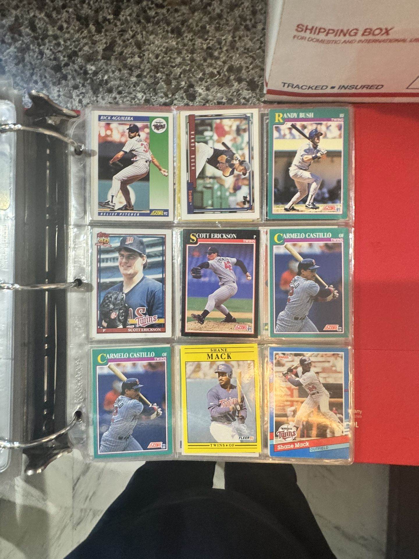 Hundreds Of Baseball Cards