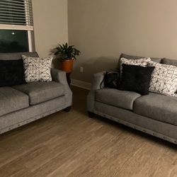 Love Seat And Sofa