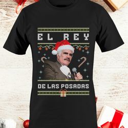 Ugly Christmas Tee • El Rey • Estilo Vicente F. •