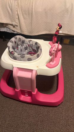 Minnie Mouse Baby Walker with Activity Tray